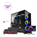 تجميعة بندل كيوب (شاشة, كومبو كيبورد - ماوس) بي سي قيمنق تابي - كرت شاشة نفيديا  RTX 4070 - معالج انتل I7 - DDR5