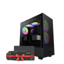 تجميعة بي سي قيمنق - كرت شاشة نفيديا RTX 4060 TI - معالج AMD رايزن - DDR5