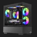 INFINIARC ALPHA GAMING PC ( Intel Core i5-14400F - RTX4070 -16GB DDR5 -M.2 1TB )