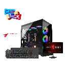 تجميعة كيوب برو بي سي قيمنق بندل - كرت شاشة نفيديا 4060 - معالج انتل كور i7 - مبرد مائي - DDR5