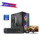 تجميعة بي سي قيمنق بندل - كرت شاشة نفيديا 4060 - معالج انتل كور جيل 14 - DDR5