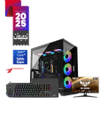 GAMING Pro Cube Desktop PC Bundle - NVIDIA RTX 4070 SUPER - Intel Core i7 14th gen - Liquid Cooling - 32GB DDR5