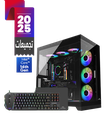 تجميعة كيوب برو بي سي قيمنق - كرت شاشة نفيديا 4080 Super - معالج انتل كور i7 جيل 14 - مبرد مائي - DDR5 32GB