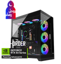 GAMING Pro Cube Desktop PC - NVIDIA RTX 5090 - AMD Ryzen 7 7800X3D - Liquid Cooling - 32GB DDR5 - PRE-ORDER
