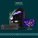 تجميعة اليوم الوطني – كرت شاشة NVIDIA RTX 5070 – معالج AMD Ryzen 7 7800X3D – DDR5 – شاشة ROG OLED – تابّي