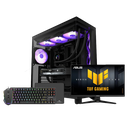 INFINIARC Flow Gaming Desktop PC Bundle (Intel core i5-14400F - NVIDIA RTX 5060-B760-16GB DDR5 -M.2 1TB- Liquid Cooling- WINDOWS) Black & Infiniarc Combo, 240Hz Gaming Monitor Infiniarc Edition