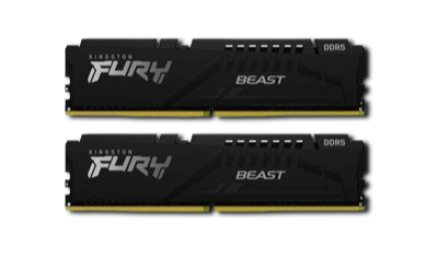 Kingston DRAM 64GB 6000MT/s DDR5 CL40 DIMM (Kit of 2) FURY Beast Black XMP