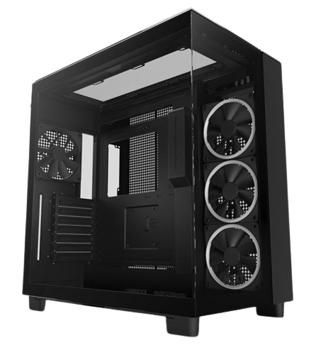 NZXT H Series H9 Elite Edition ATX Mid Tower Chassis All Black color