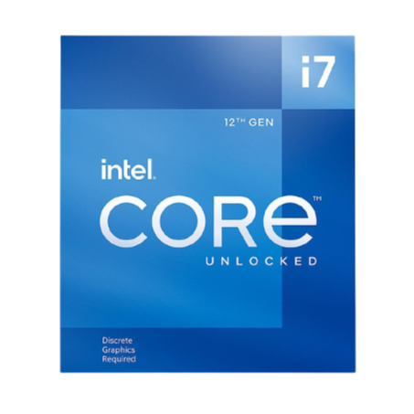 Intel Core i7-12700KF - Core i7 12th Gen Alder Lake 12-Core (8P+4E) 3.6 GHz LGA 1700 125W Desktop Processor