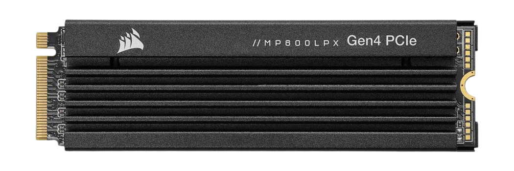 Corsair MP600 PRO LPX M.2 2280 4TB PCI-Express 4.0 x4, NVMe 1.4 3D Internal Solid State Drive (SSD) CSSD-F4000GBMP600PLP, Optimized for PS5