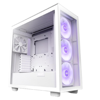 NZXT H Series H7 (2023) Elite Edition ATX Mid Tower Chassis White color-CM-H71EW-02