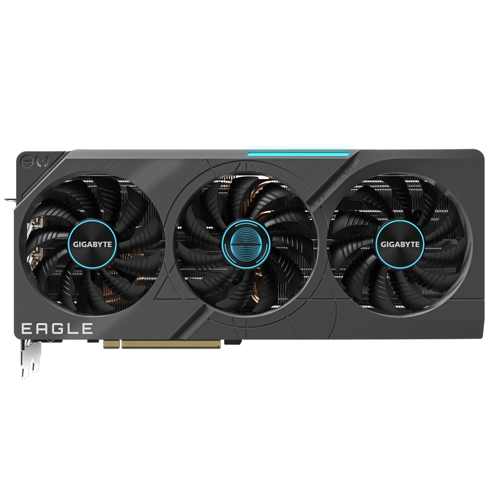 Gigabyte GeForce RTX 4070 Ti EAGLE 12G Graphics Card, 3x WINDFORCE Fans, 12GB 192-bit GDDR6X, 12GD Video Card