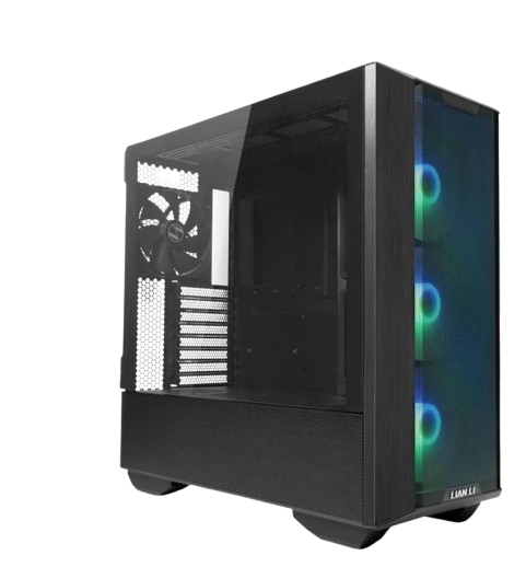 LIAN LI Lancool III RGB Black Aluminum/SECC/Tempered Glass Gaming Case with 4 × 140 PWM Fans (ARGB) - LANCOOL 3R-X