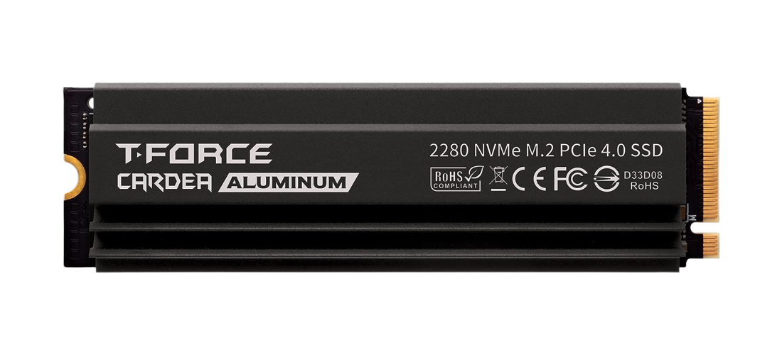 TEAMGROUP T-Force CARDEA A440 Pro Aluminum Heatsink 4TB Gaming SSD Read/Write 7,400/7,000 MB/s
