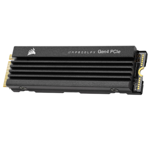 Corsair MP600 PRO LPX M.2 2280 4TB PCI-Express 4.0 x4, NVMe 1.4 3D Internal Solid State Drive (SSD) CSSD-F4000GBMP600PLP, Optimized for PS5