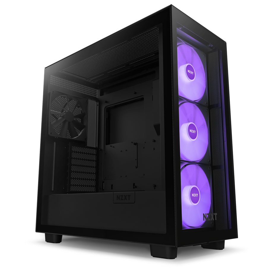 NZXT H Series H7 (2023) Elite Edition ATX Mid Tower Chassis Black color-CM-H71EB-02