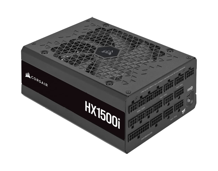 CORSAIR HX1500i Fully Modular Ultra-Low Noise Platinum ATX 1500 Watt PC Power Supply