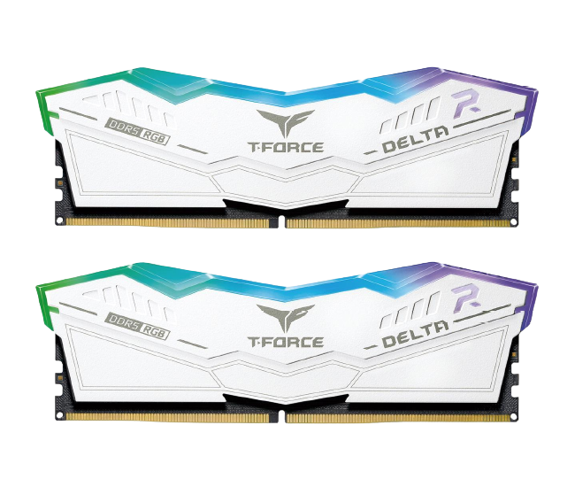 TEAMGROUP T-Force Delta RGB 32GB (2 x 16GB) 288-Pin PC RAM DDR5 5600 (PC5 44800) Desktop Memory