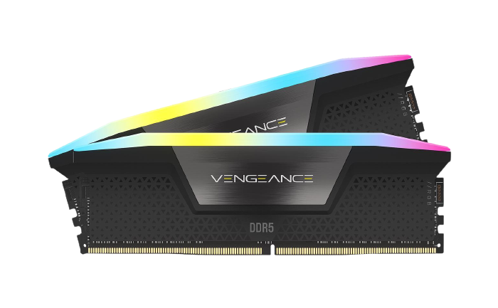 CORSAIR Vengeance RGB 32GB (2 x 16GB) DDR5 6000 Memory - CMH32GX5M2E6000C36