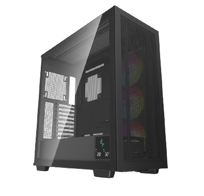 DeepCool Morpheus Full Tower ATX+, Digital Display, BLACK PC Case