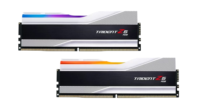G.Skill Trident Z5 RGB 32 GB (2 x 16 GB) DDR5-5200 CL40 BLACK SILVER Memory